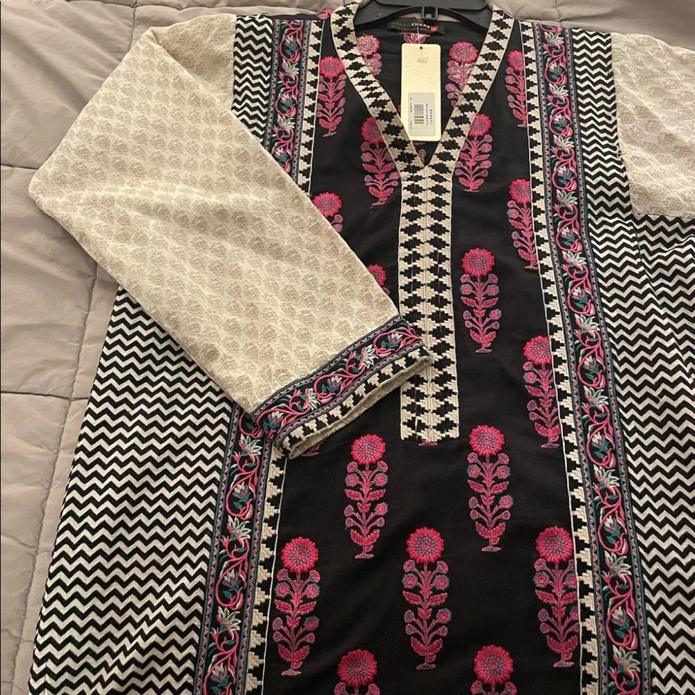 Khaadi Khaas medium size embroidered shirt.